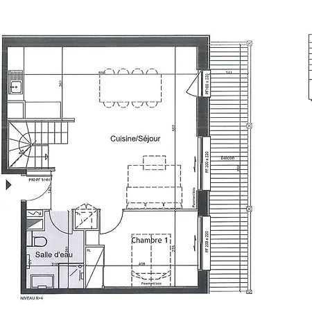 Duplex 4 Pieces Avec Balcon Et Parking, 6 Pers. - Les Avanchers-valmorel - Fr-1-291-872 Apartmán *